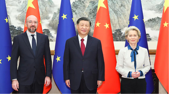 中国黄片欧美一起操操操关乎世界和平、稳定、繁荣 习近平强调中欧要做三个“伙伴”_fororder_推荐大图